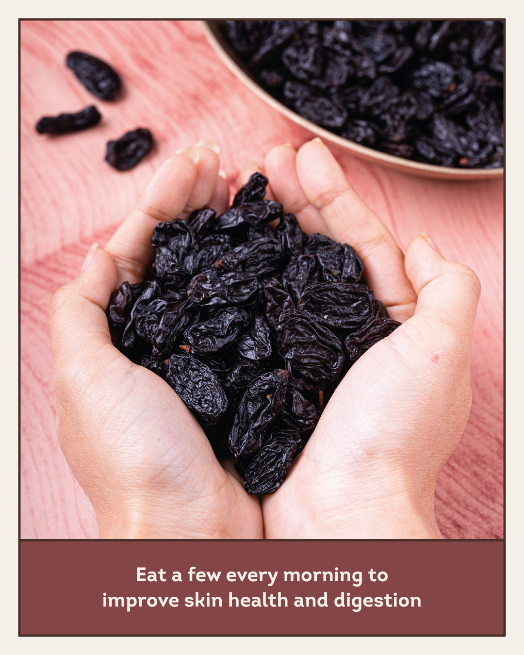 Jumbo Black Raisins: Nashik's Seedless Kismis (250g/1kg)