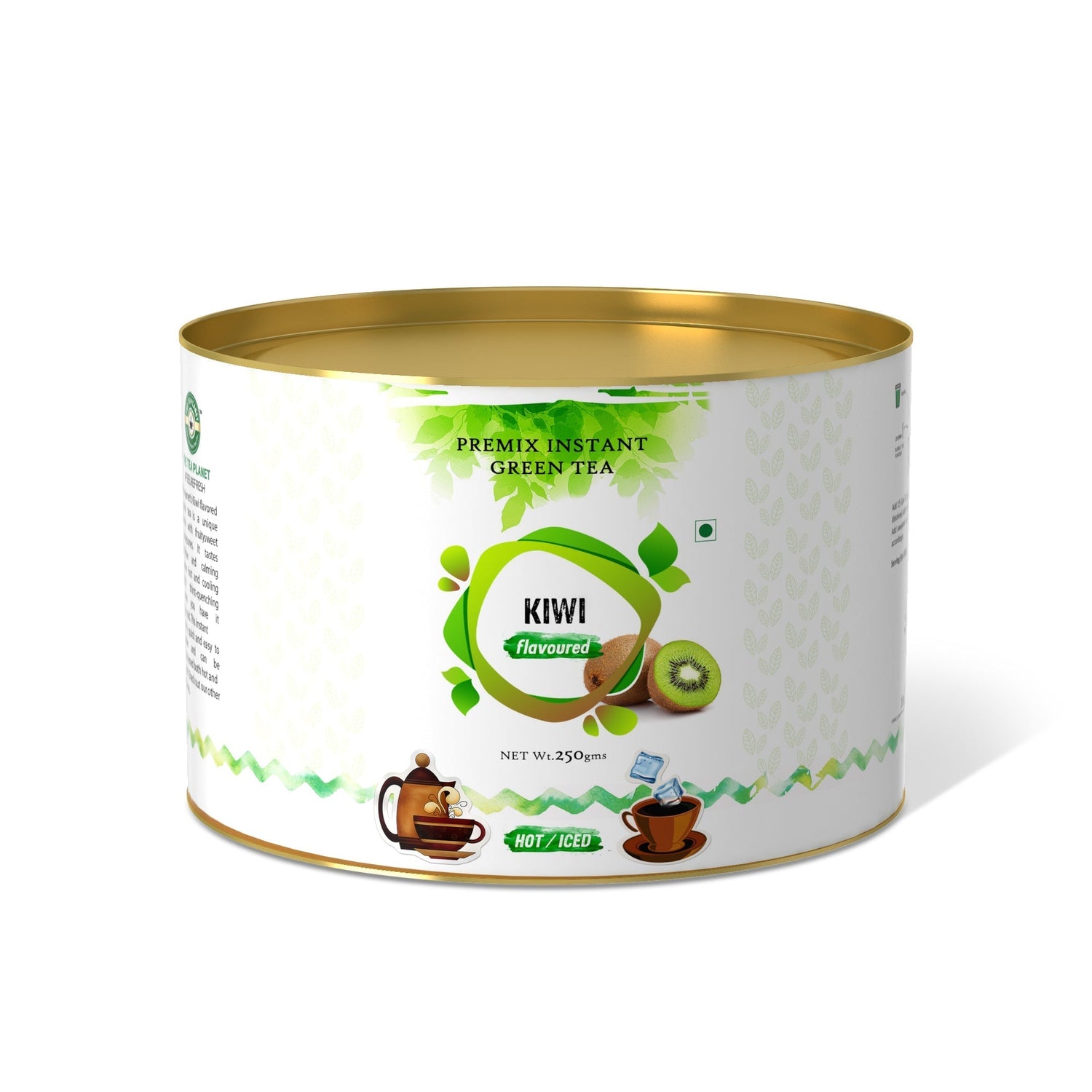 Kiwi Flavored Instant Green Tea