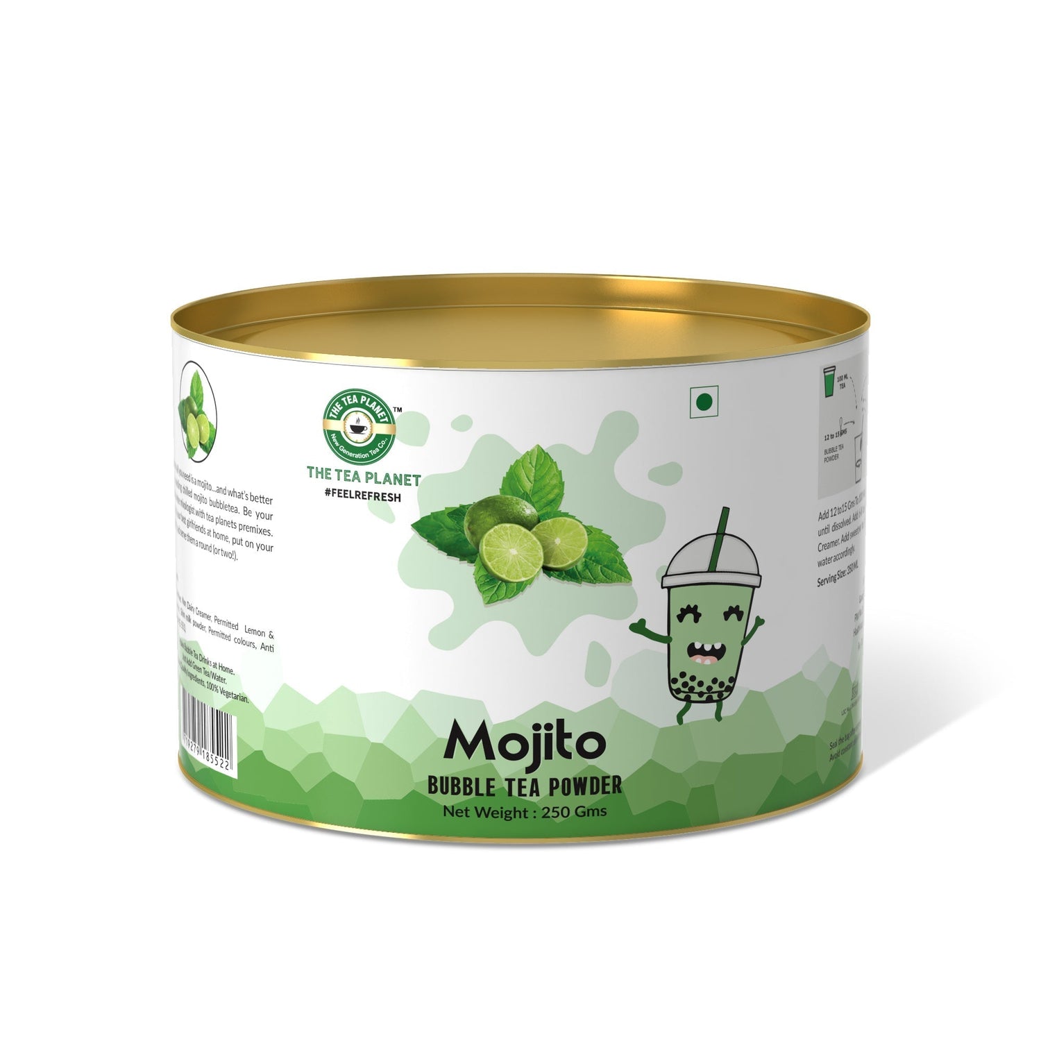 Mojito Bubble Tea Premix