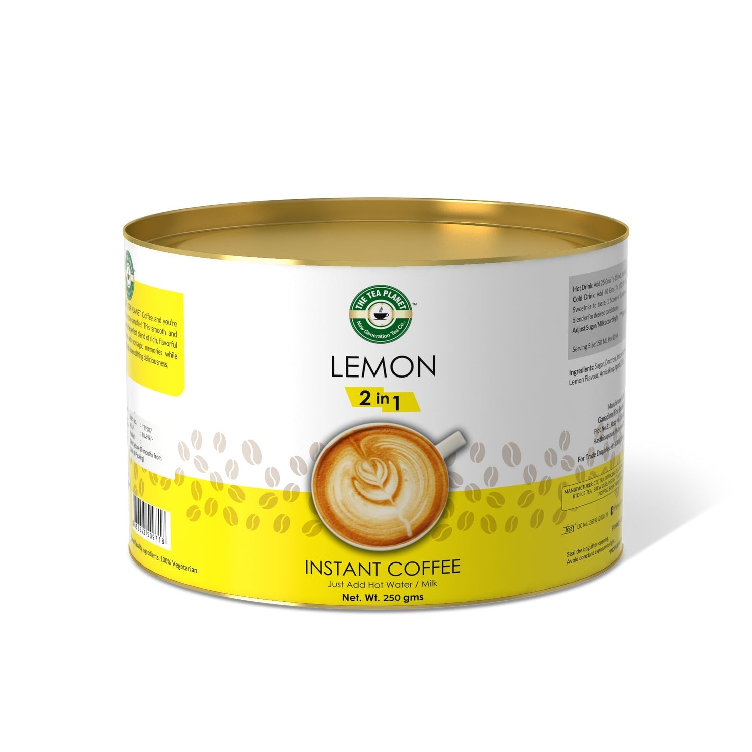 Lemon Coffee Instant Coffee Premix (2 in 1)