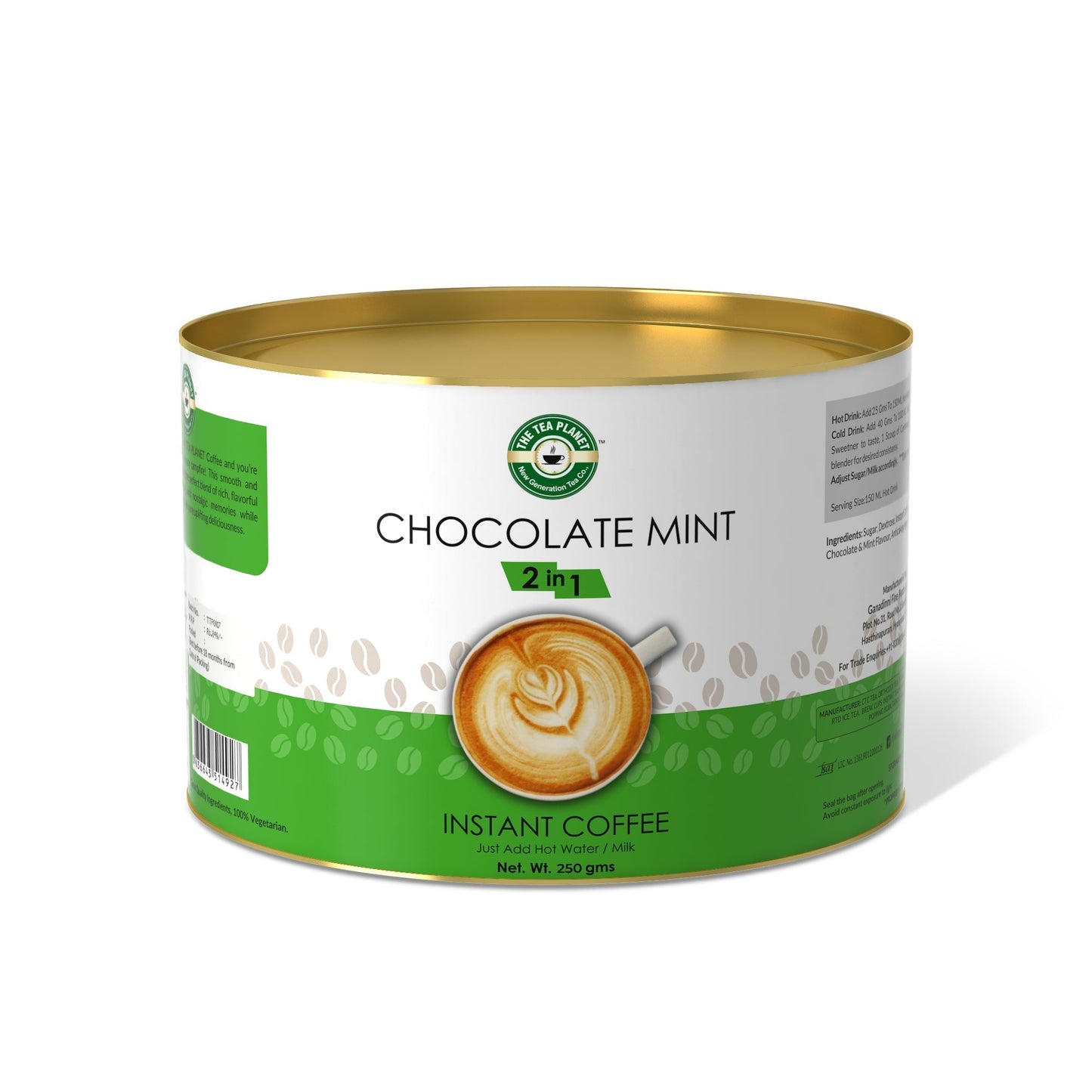 Chocolate Mint Instant Coffee Premix (2 in 1)