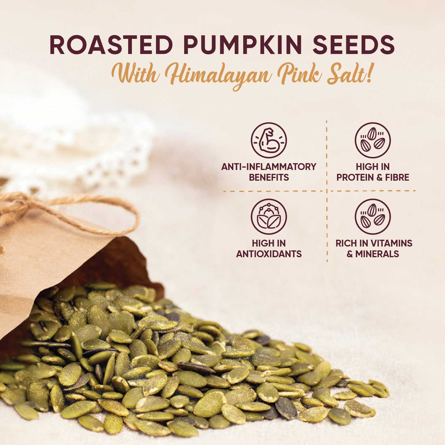 Roasted & Salted Pumpkin Seeds