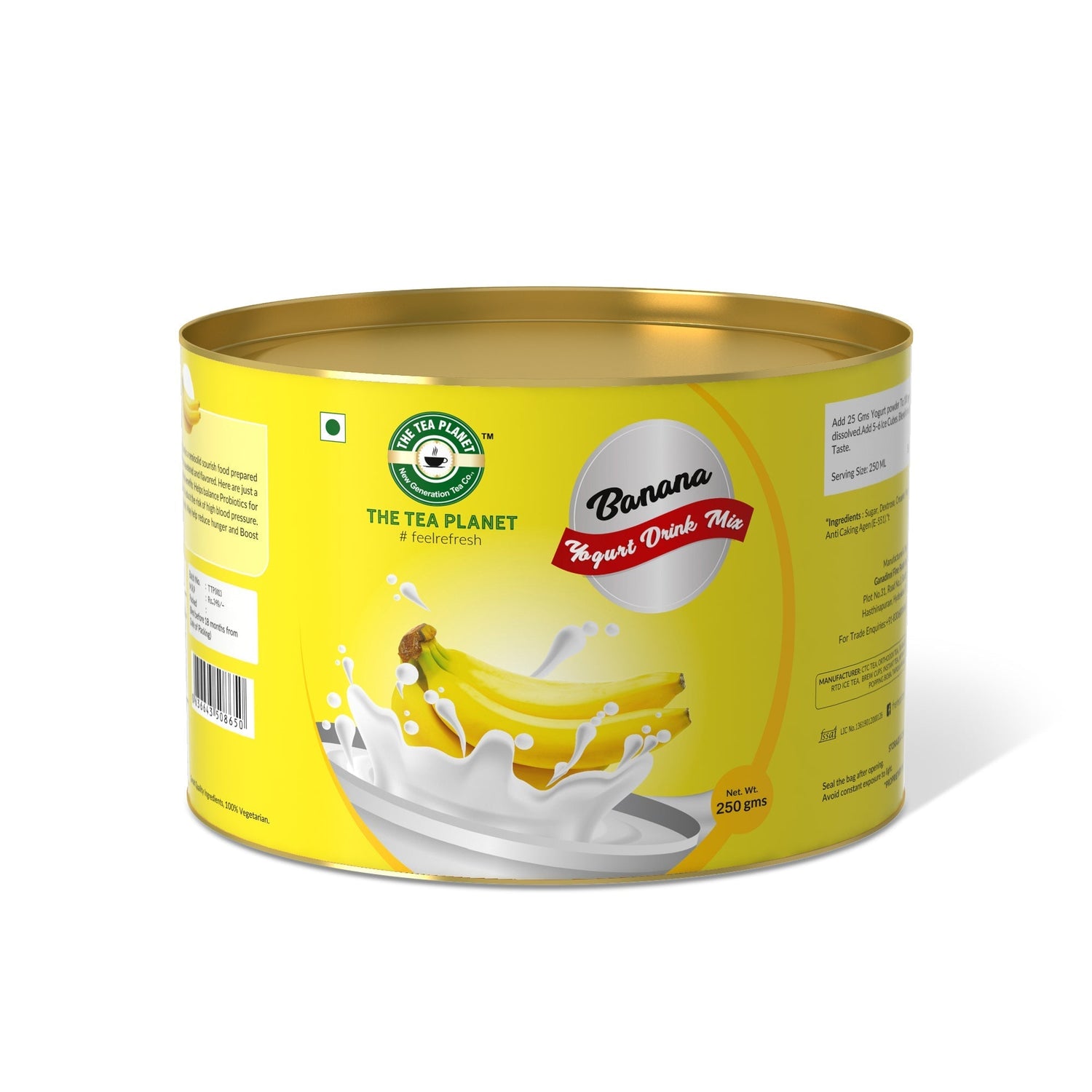 Banana Flavored Lassi Mix