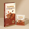 Loyka Almond Brittle Brownie 3 Pcs Box - 43.5 gms