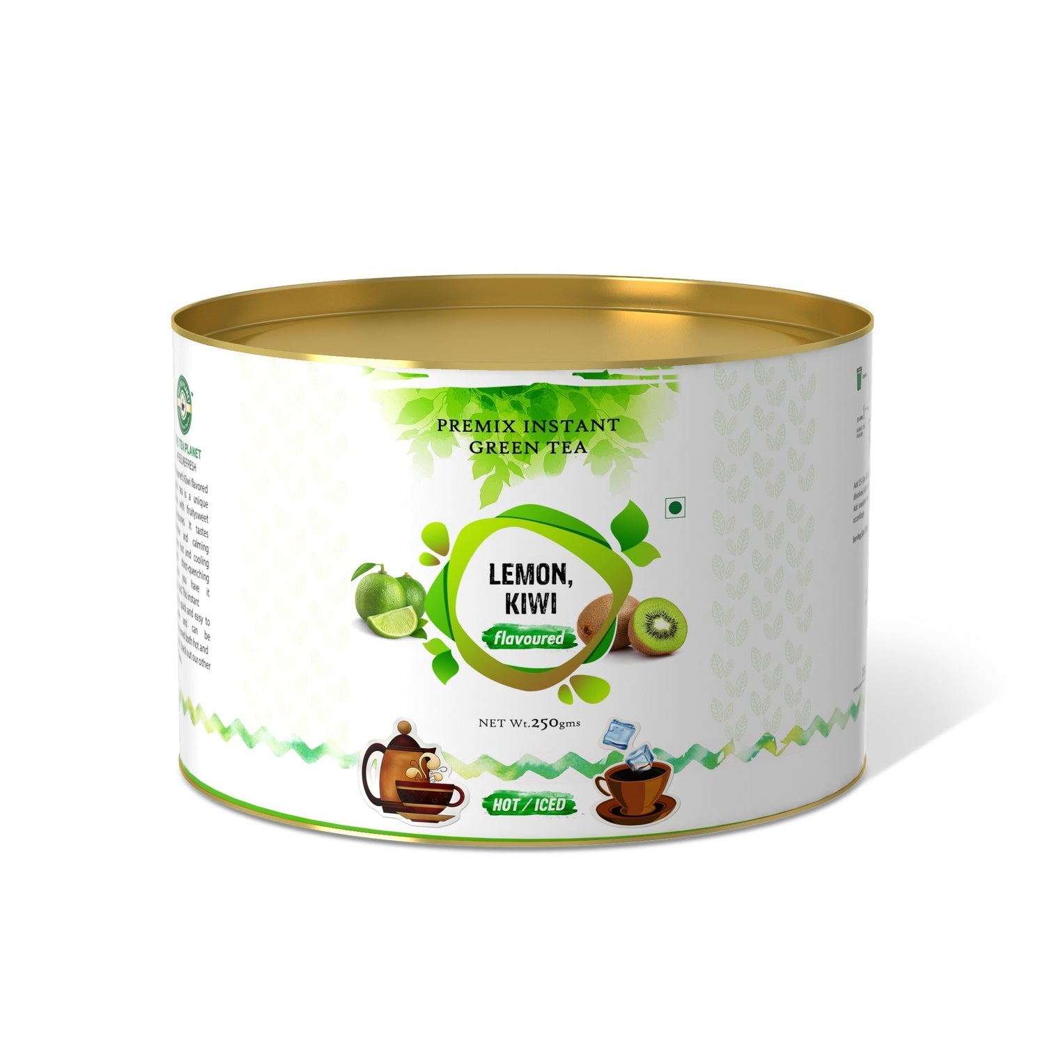 Lemon Kiwi Flavored Instant Green Tea