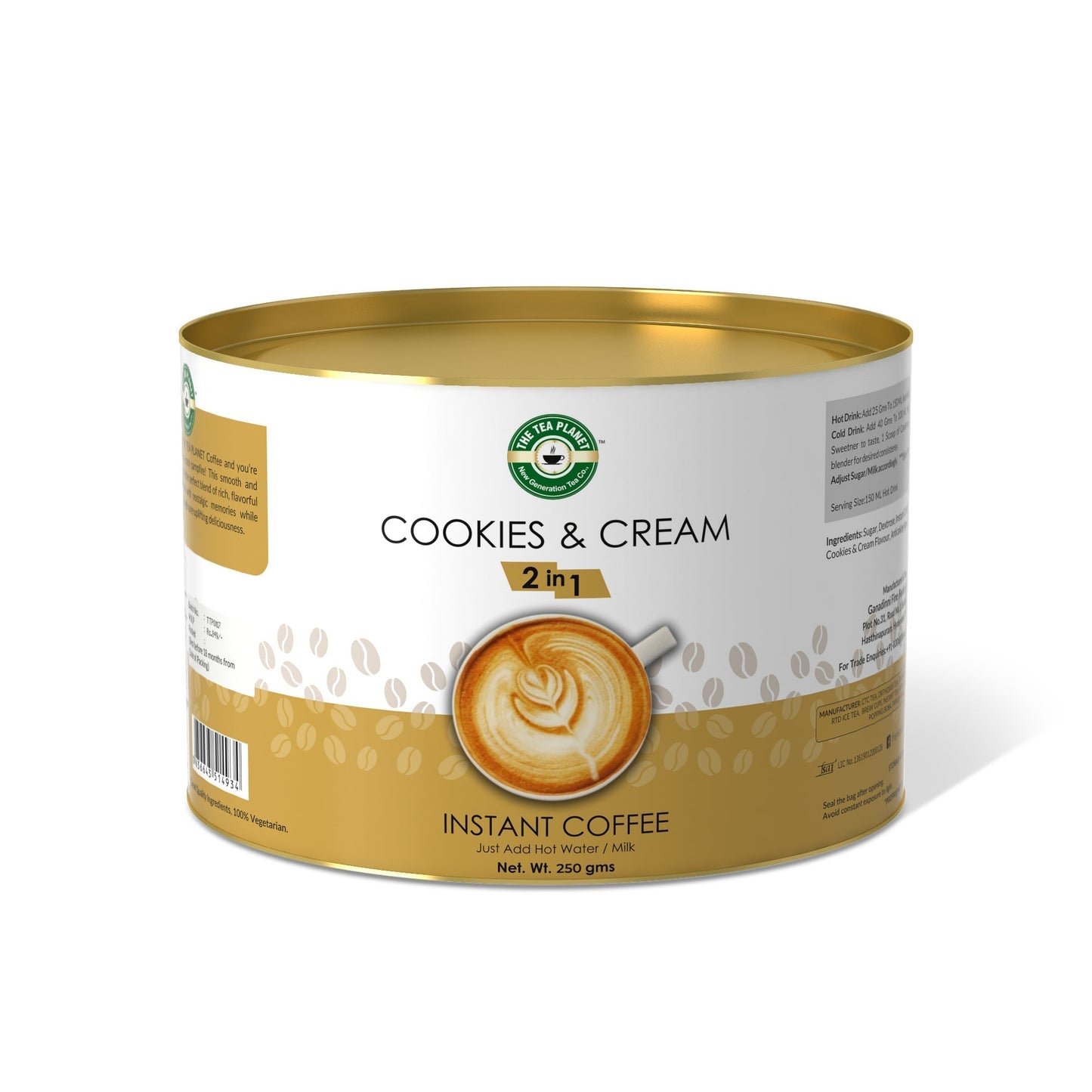 Cookies & Cream Instant Coffee Premix (2 in 1)