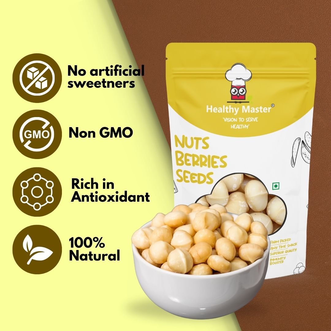 Premium Quality Macadamia Nuts -  Improves Heart Health