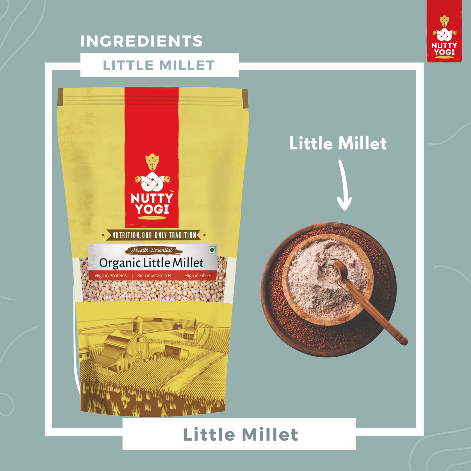 Nutty Yogi Organic Little Millet / Saamai