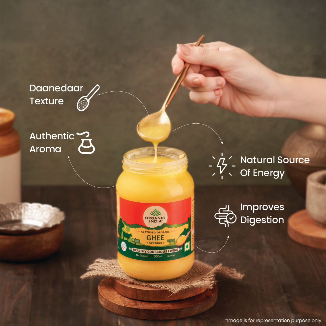 Certified Organic Cow Ghee