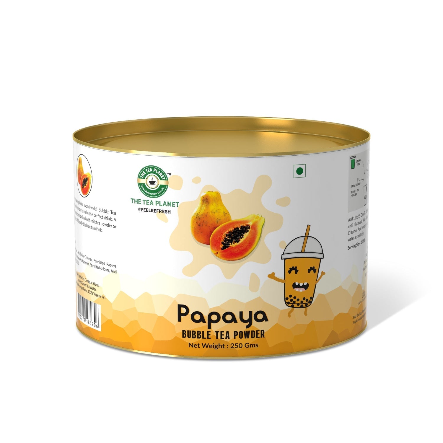 Papaya Bubble Tea Premix