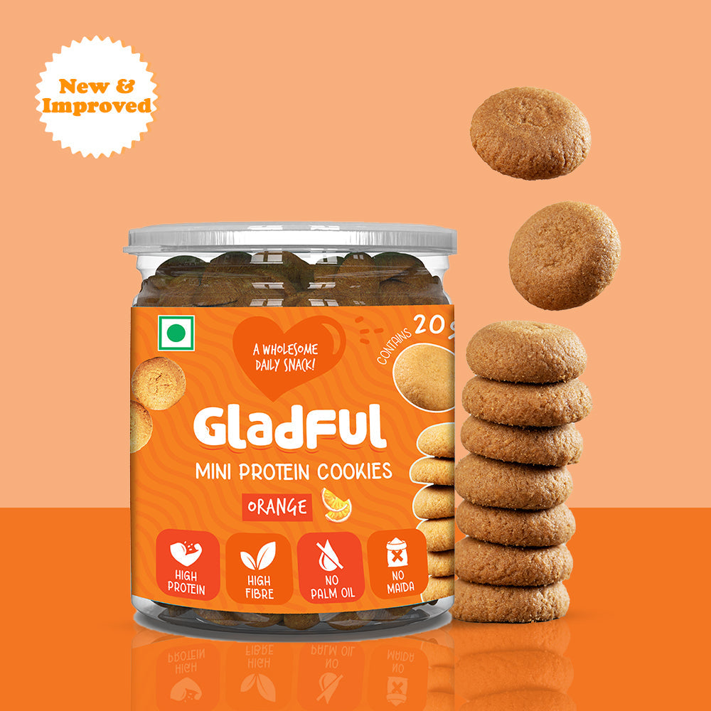 Orange Protein Mini Cookies - 150gms