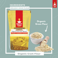 Nutty Yogi Organic Gram Flour (Besan)