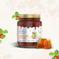 Wild Berry Flower Wild Forest Honey | 100% Pure Honey | Wooden Spoon| Raw, Natural, Unprocessed & Unheated Honey | Lab Tested Honey in Glass Bottle.