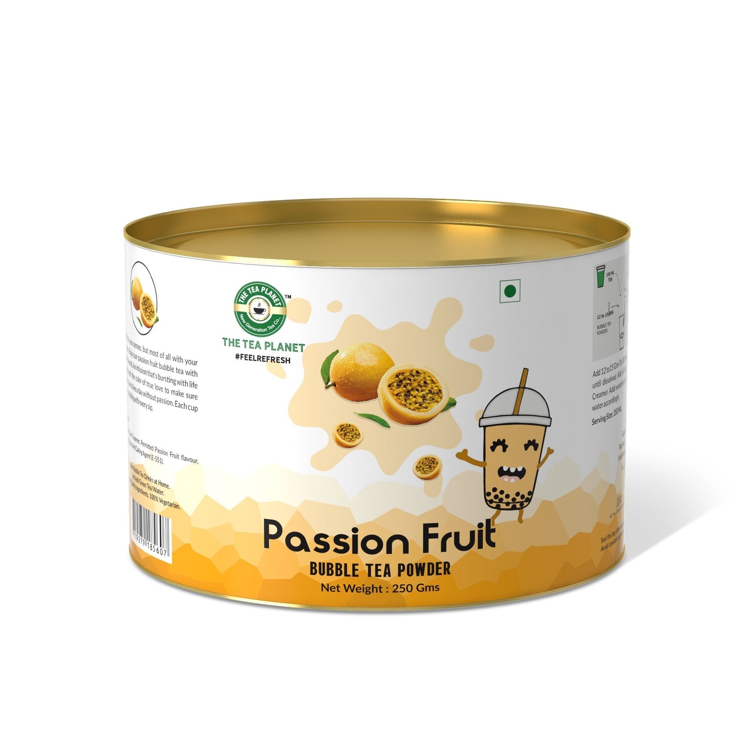 Passion Fruit Bubble Tea Premix