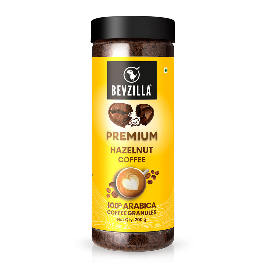 Premium Hazelnut Coffee Powder - 200 grams