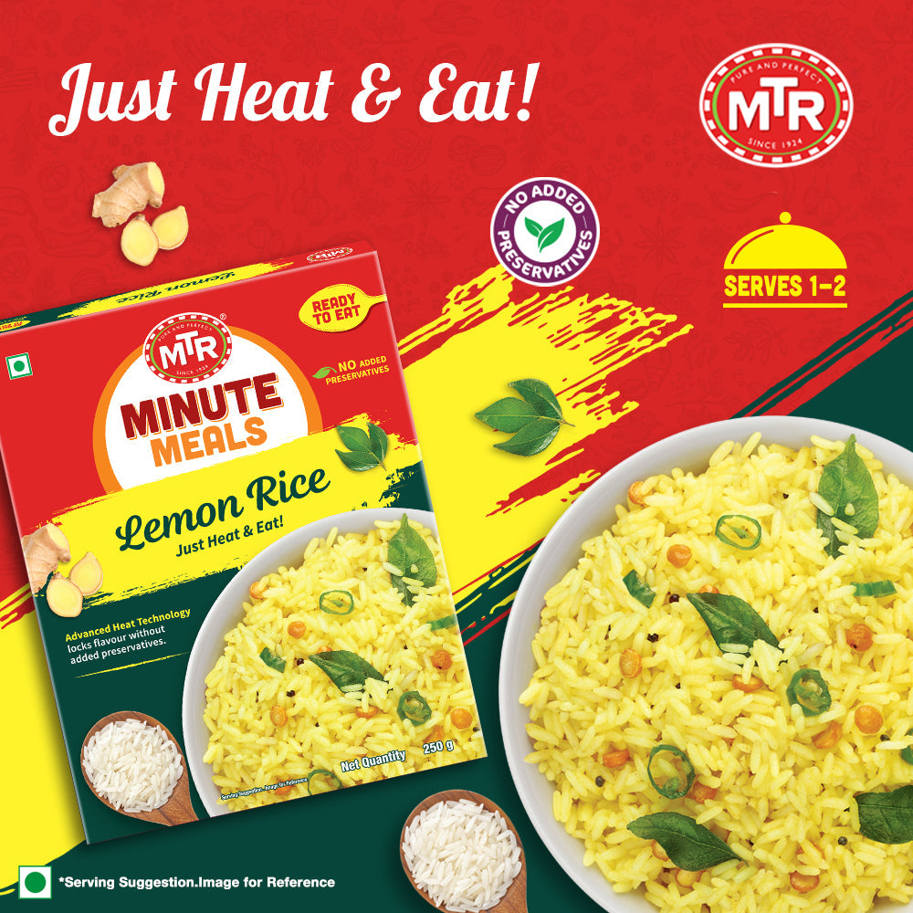 MTR Ready to Eat Lemon Rice 250 g
