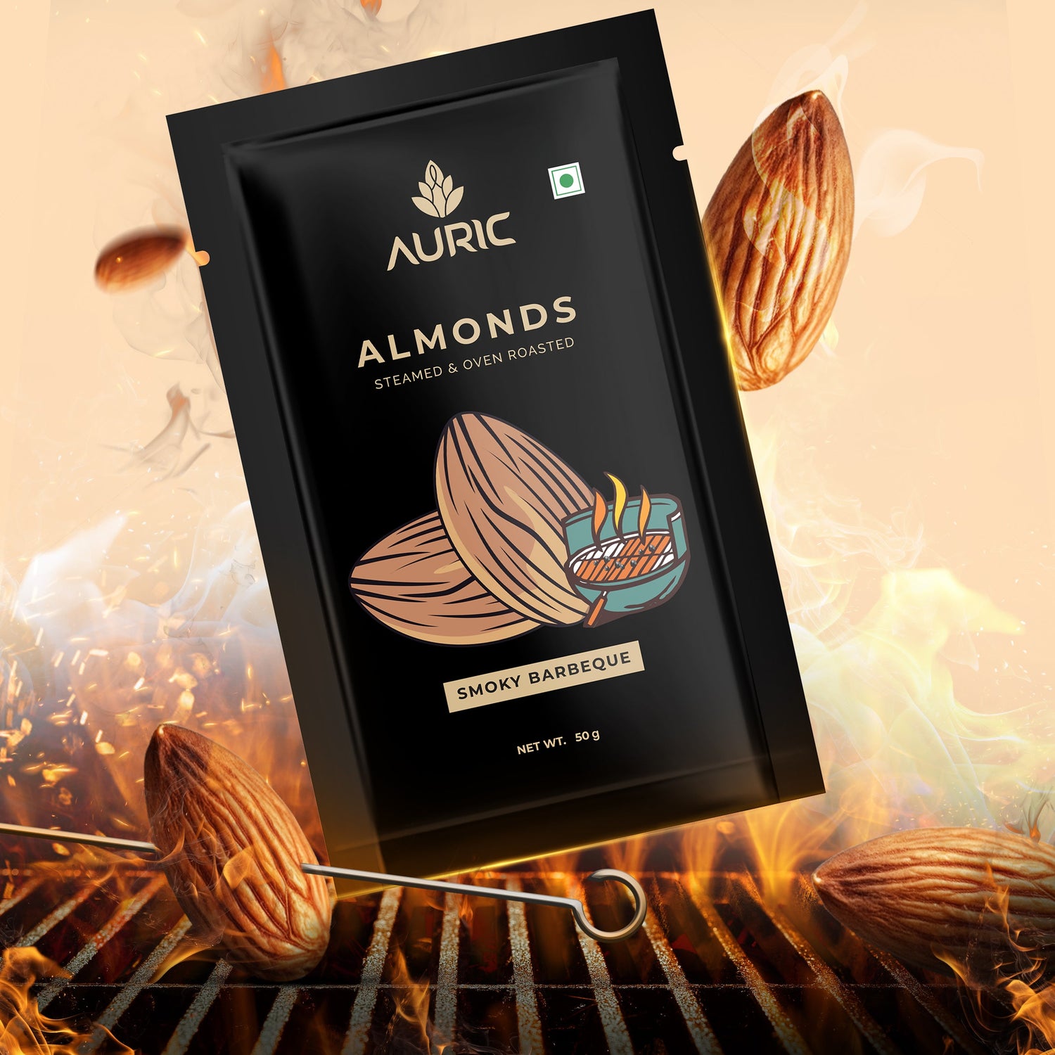 Auric Premium Quality Flavoured Almonds