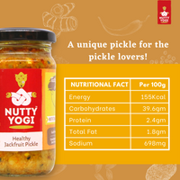 Nutty Yogi Healthy Jackfruit Pickle 200g