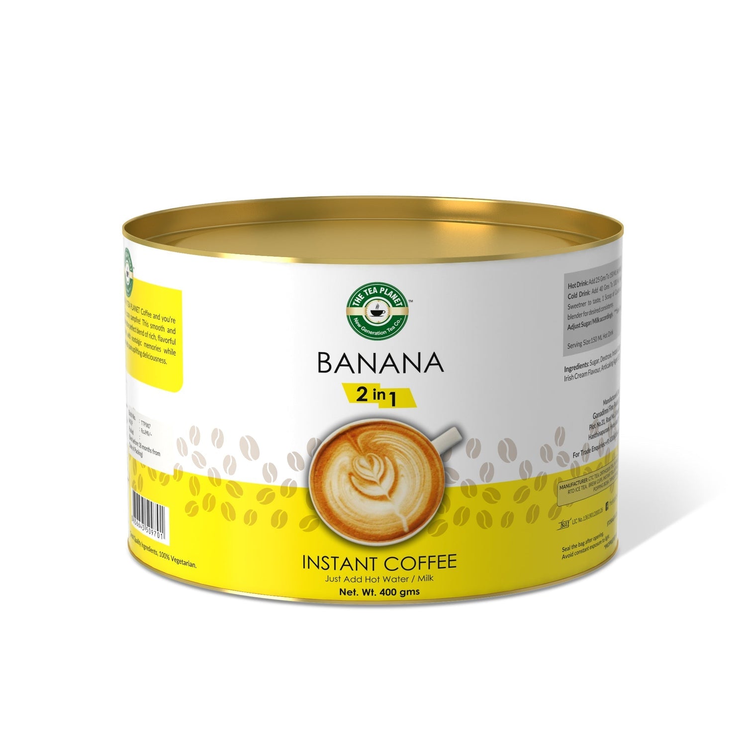 Banana Instant Coffee Premix (2 in 1)