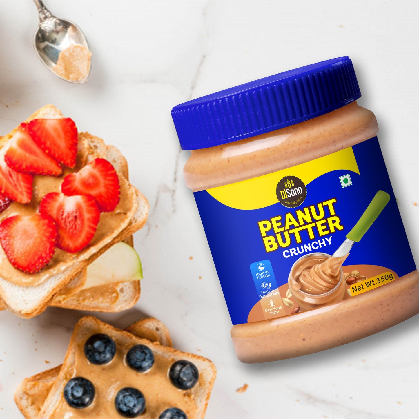 DiSano Peanut butter crunchy-350 gms