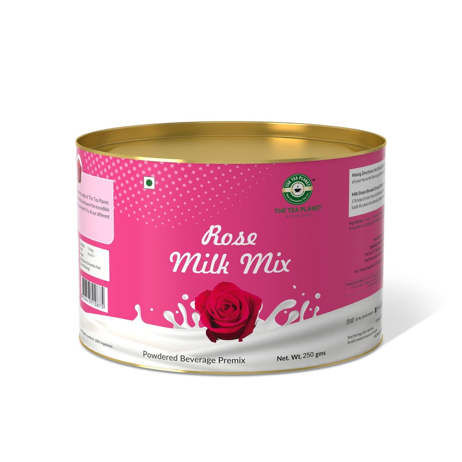 Rose Flavor Milk Mix