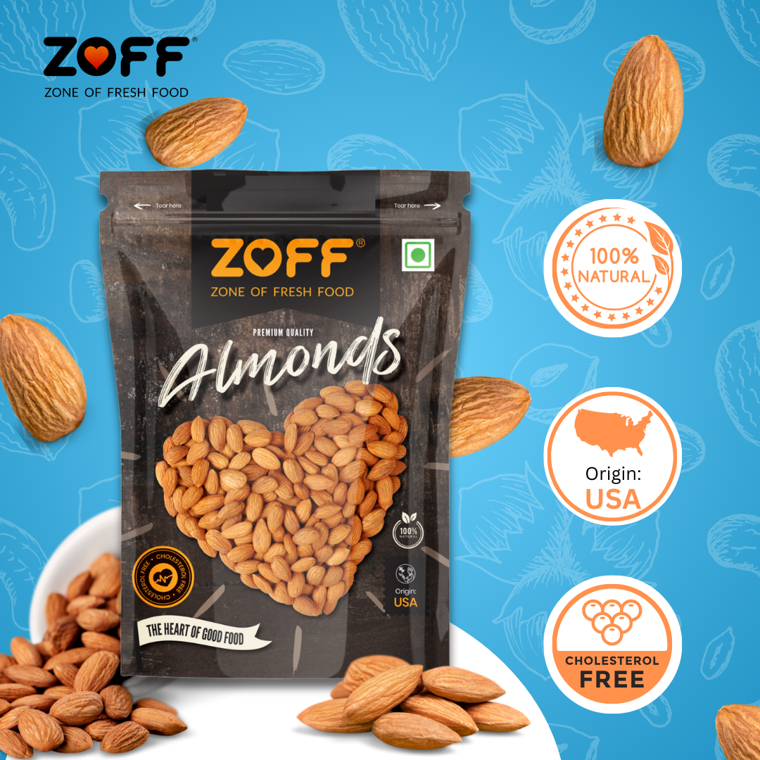 Zoff Almonds | Premium Almond  (Non Parell)