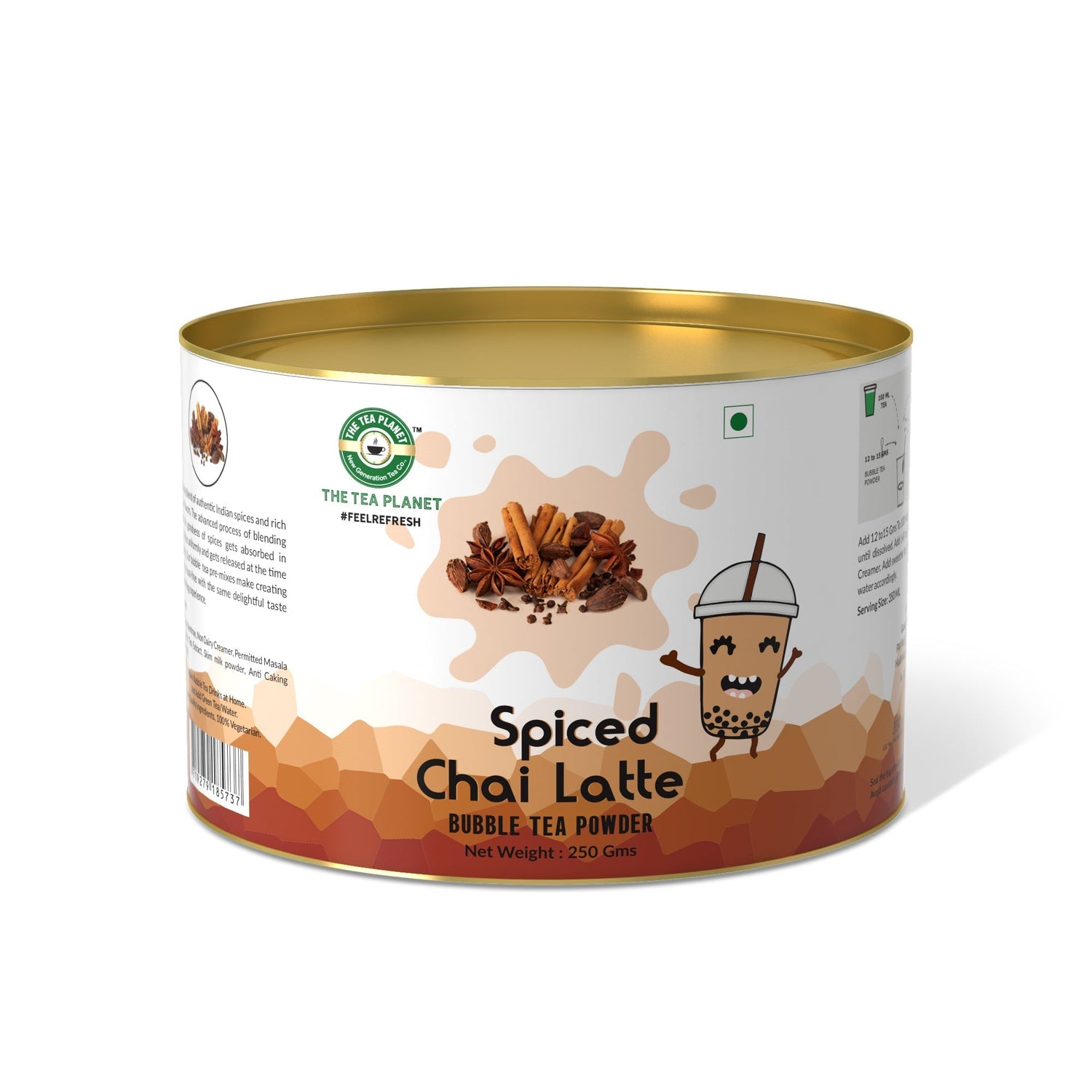 Spiced Chai Latte Bubble Tea Premix