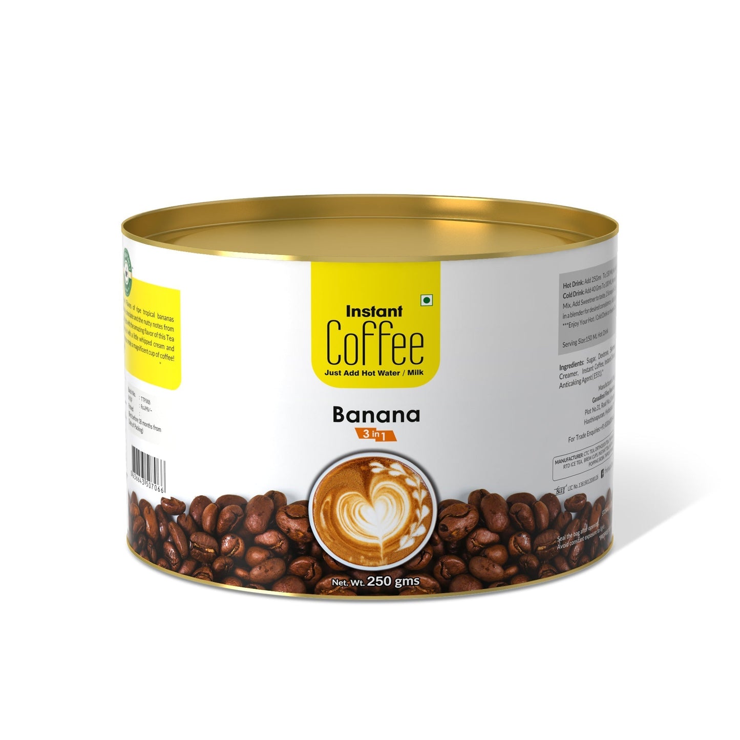 Banana Instant Coffee Premix (3 in 1)