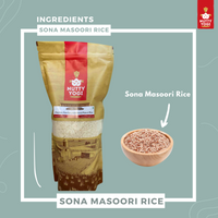 Nutty Yogi Organic Handpounded Sona Masoori Rice