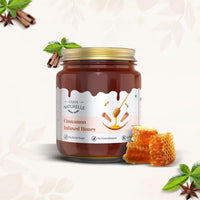 Cinnamon Infused Honey | 100% Pure Honey