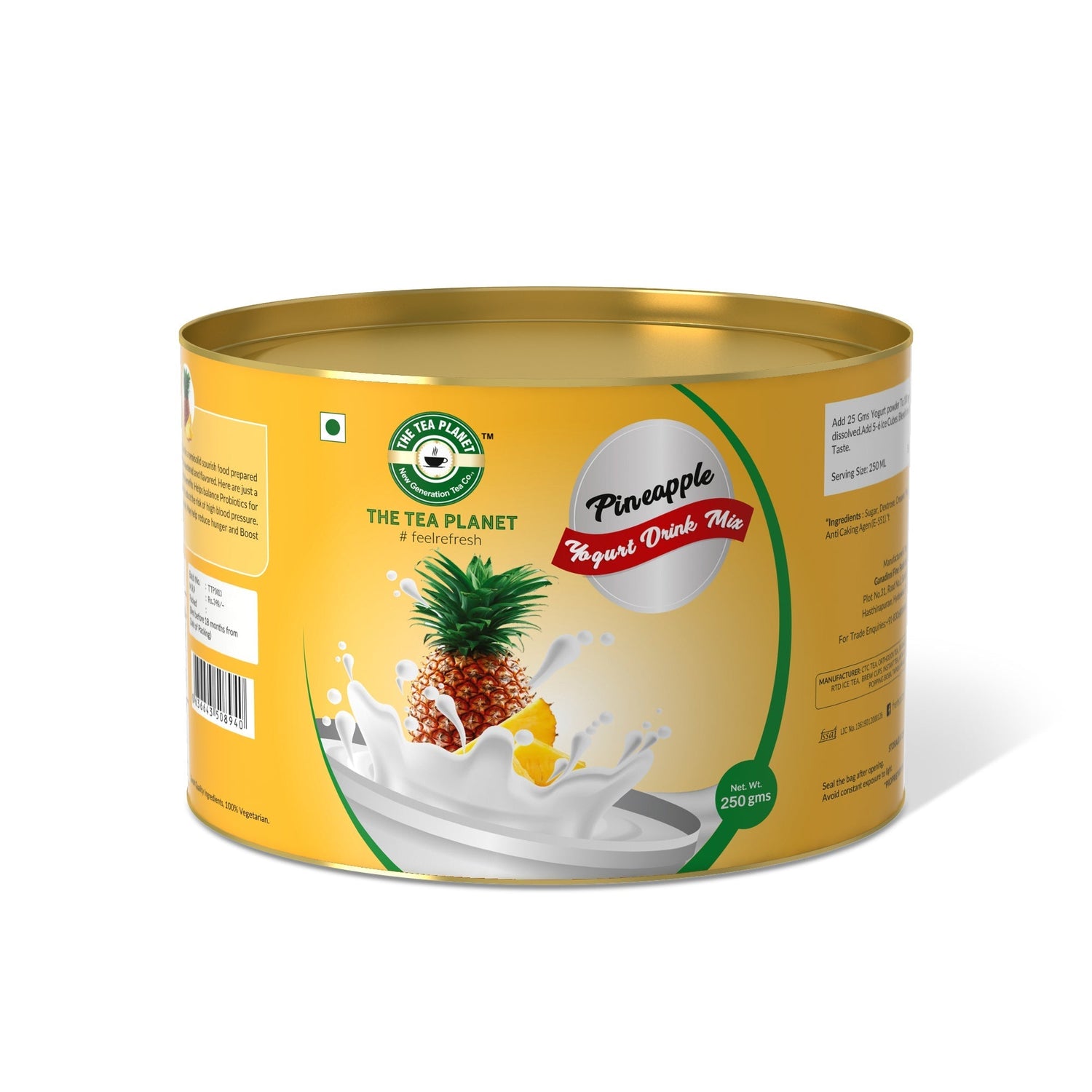 Pineapple Flavored Lassi Mix