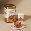 Loyka Almond Brittle Gold Signature Tin (Reusable) Box 17 Pcs