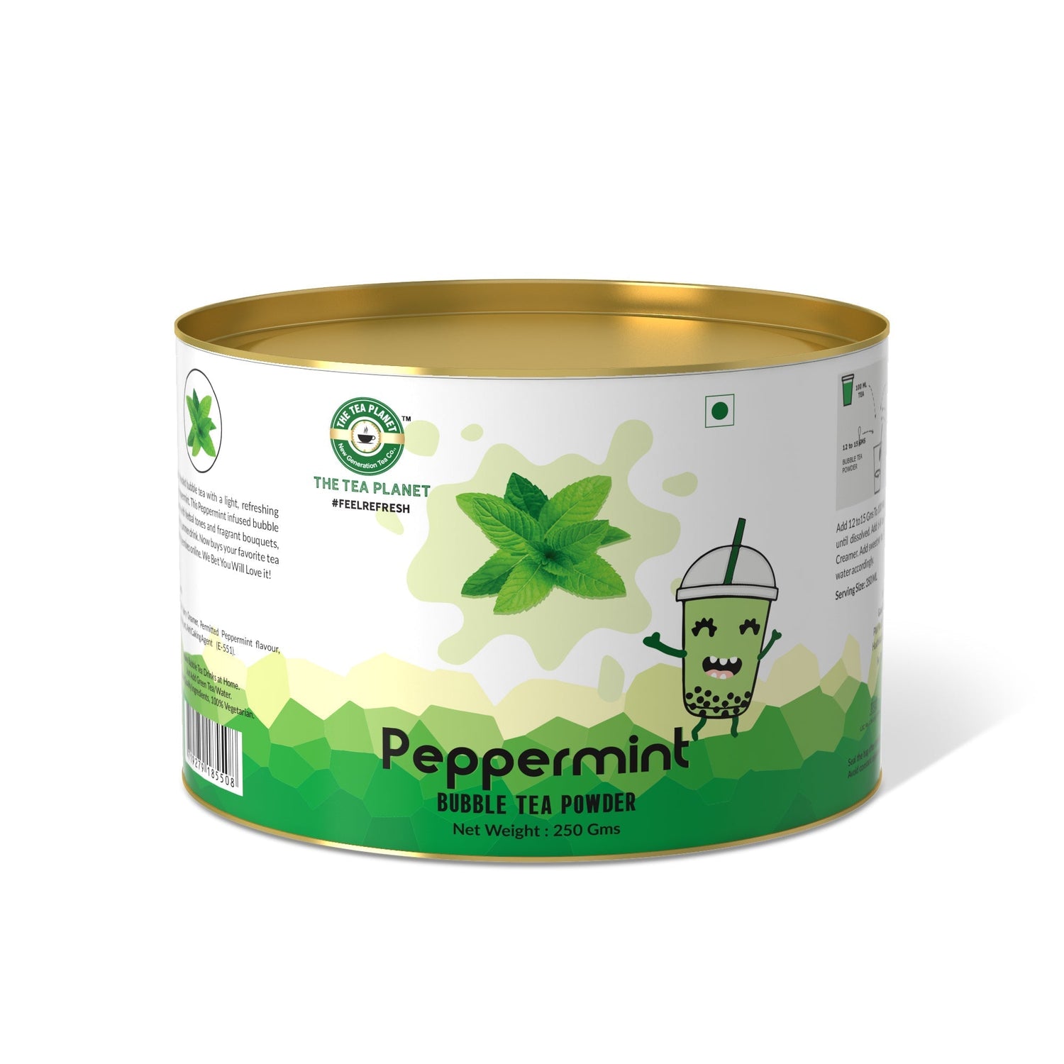 Peppermint Bubble Tea Premix