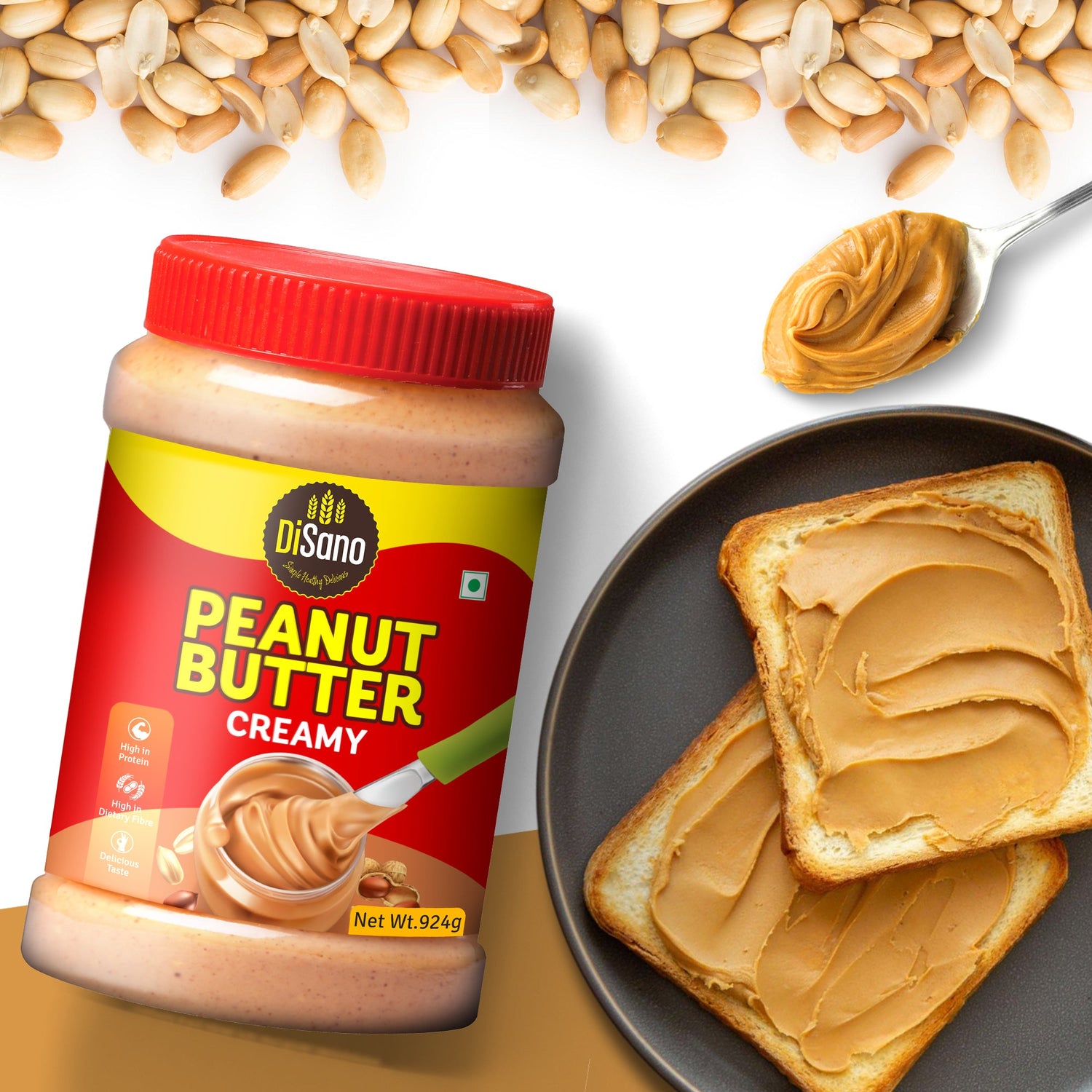 DiSano Peanut Butter Creamy-924g