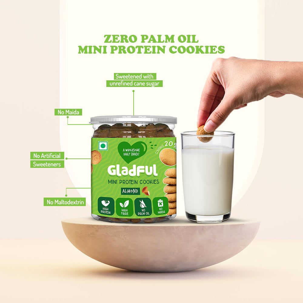 Almond Protein Mini Cookies - 150gms