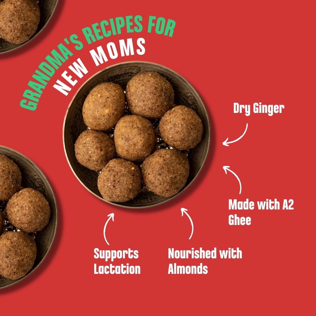 Dry Ginger Ghee Laddoos