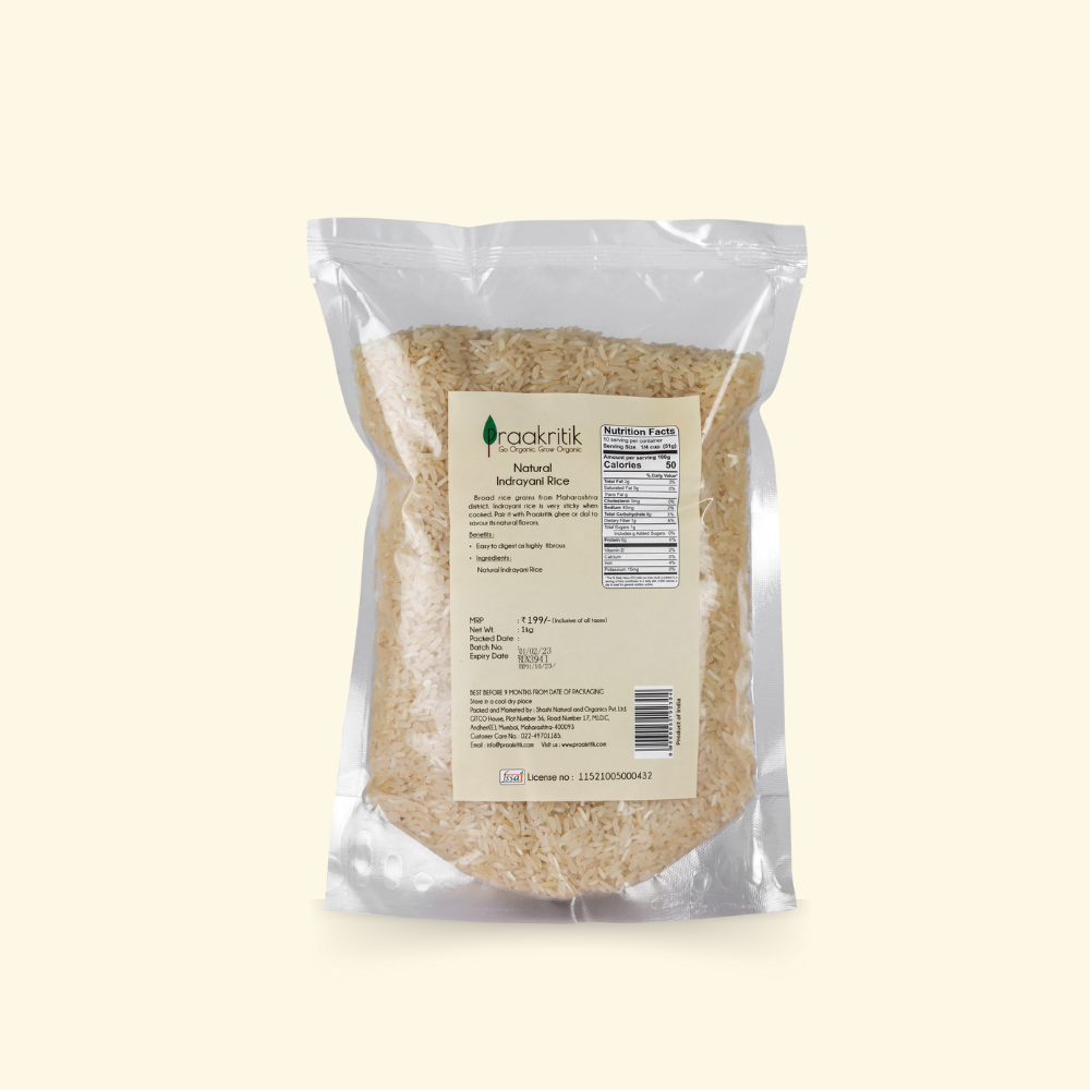 Indrayani Rice 500g - Natural