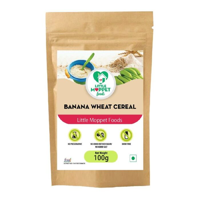 BANANA WHEAT CEREAL – TRIAL PACK [100G]