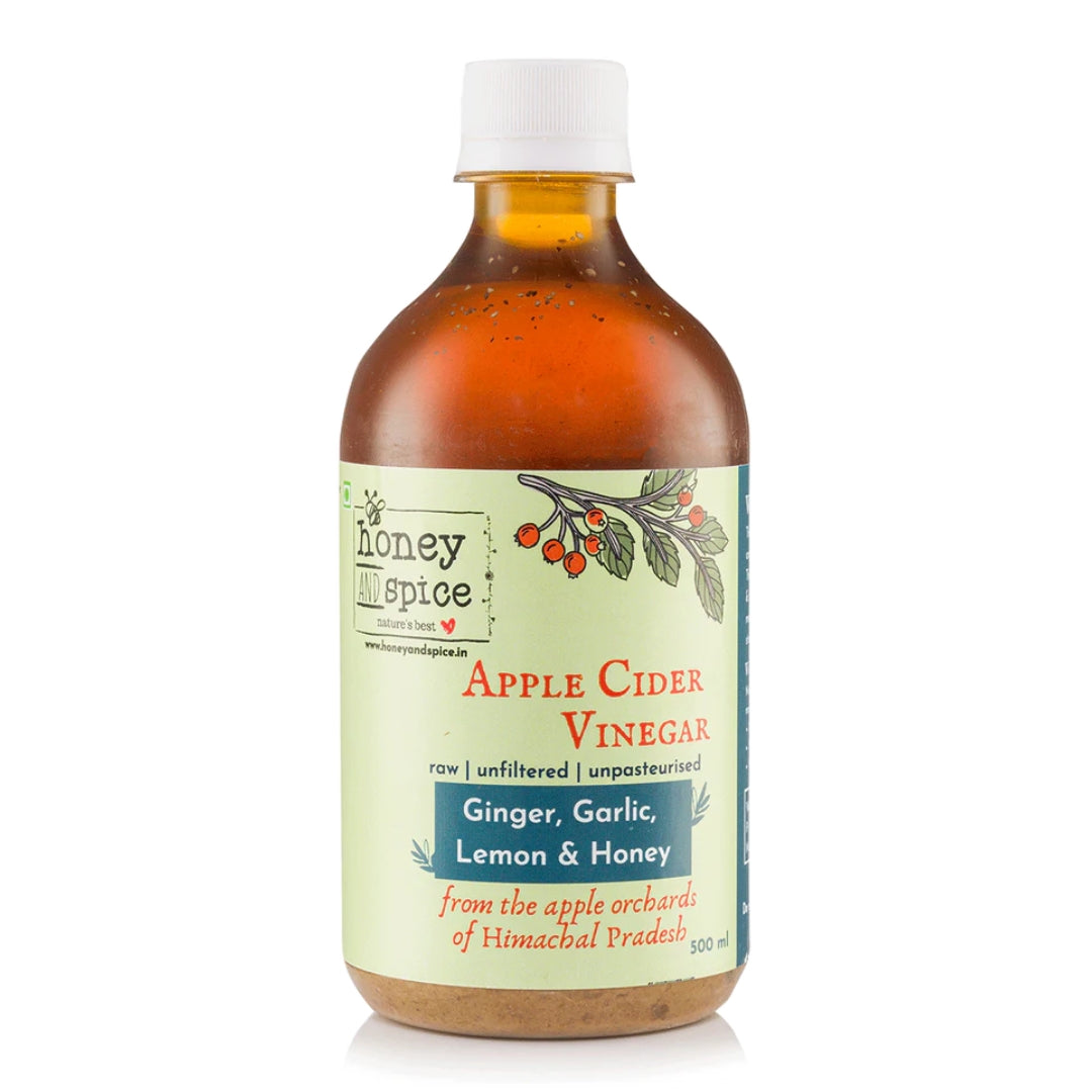 Apple cider vinegar with ginger, garlic, lemon and honey 500ml