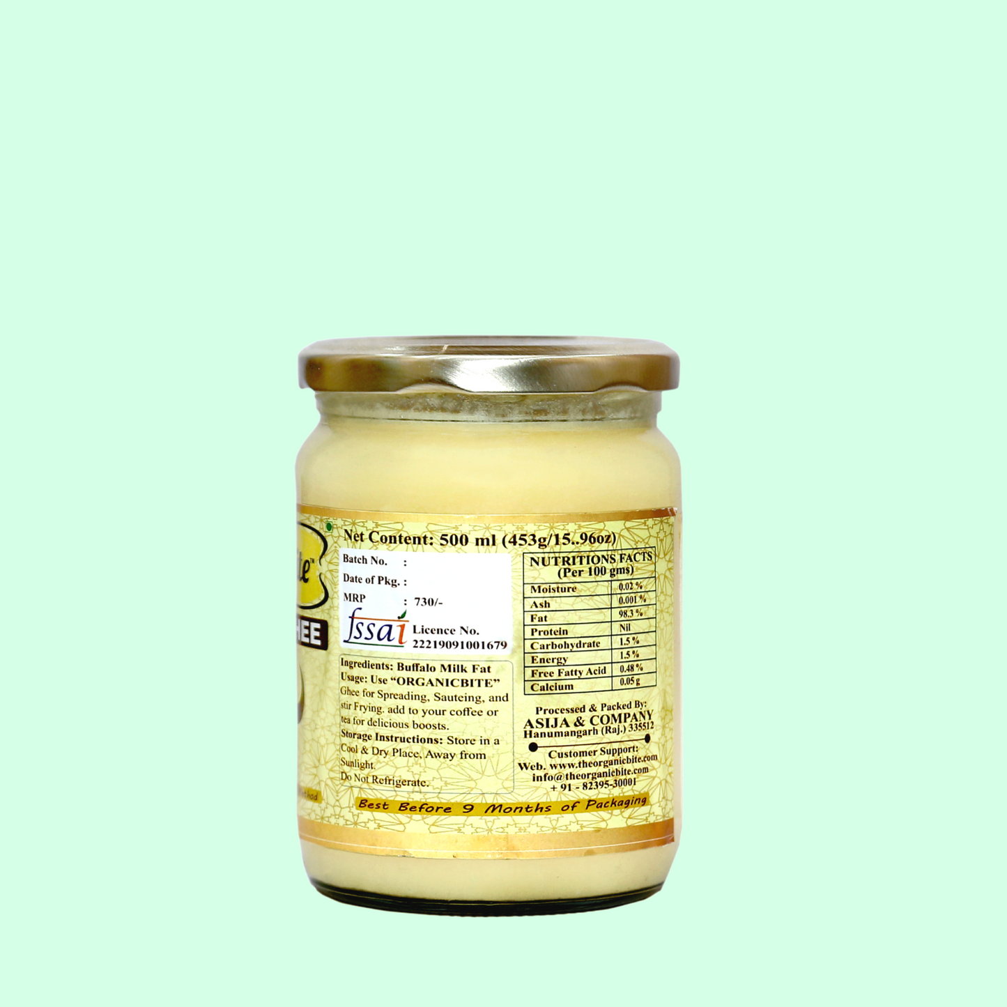 A2 Vedic Buffalo Ghee