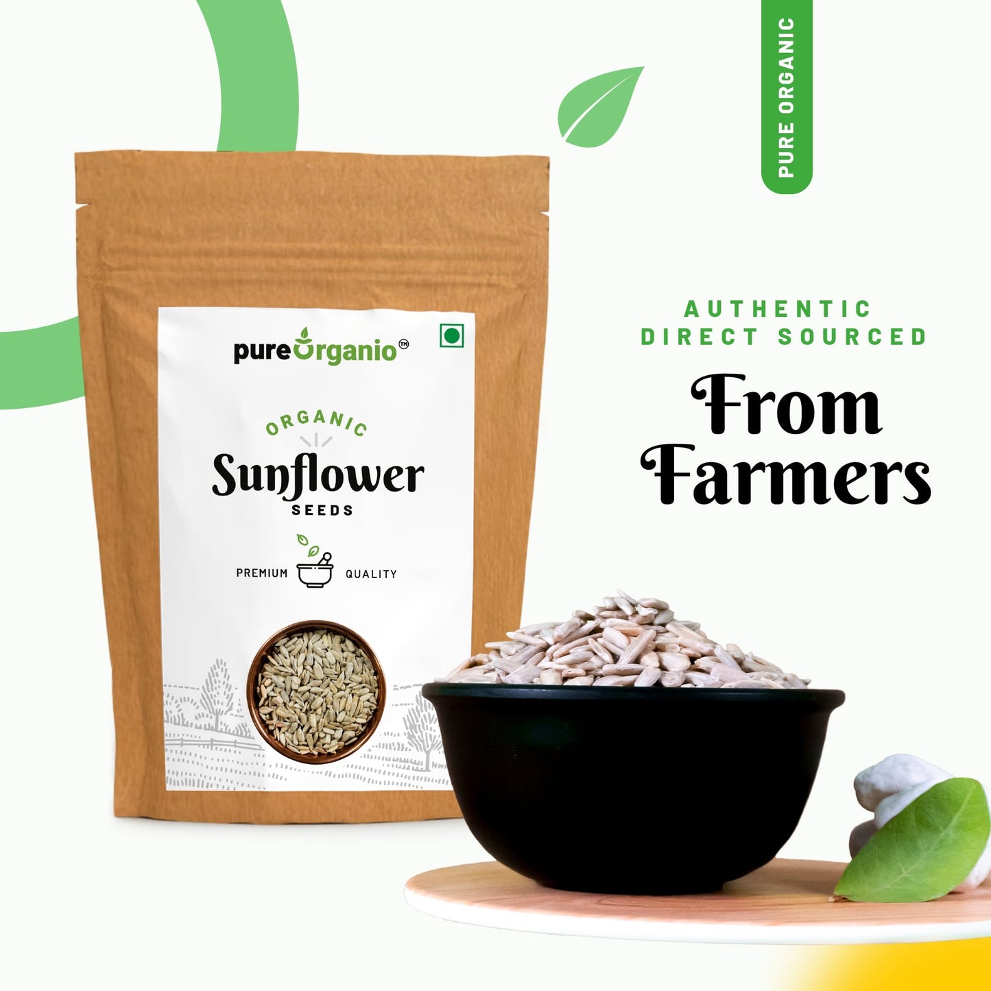 Pure Organio Organic Sunflower Seeds