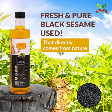 Wood Pressed Sesame Oil