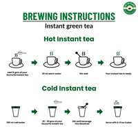 Earl Grey Flavored Instant Green Tea