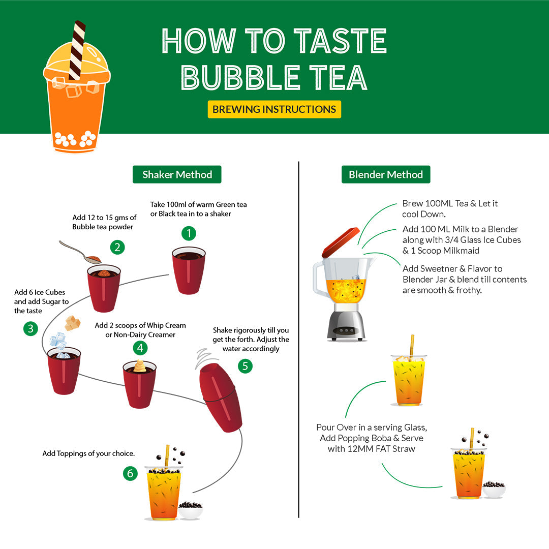 Raspberry Bubble Tea Premix