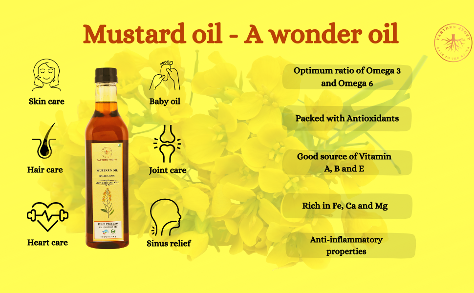 Organic Black Mustard Oil