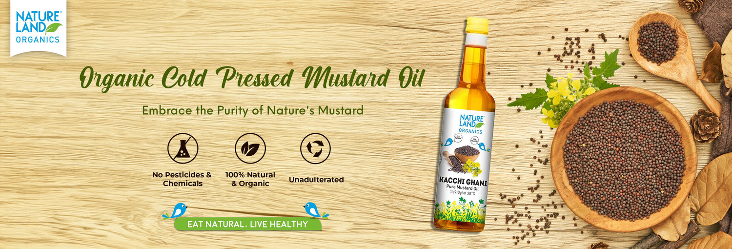 Organic Mustard Oil 1 Ltr