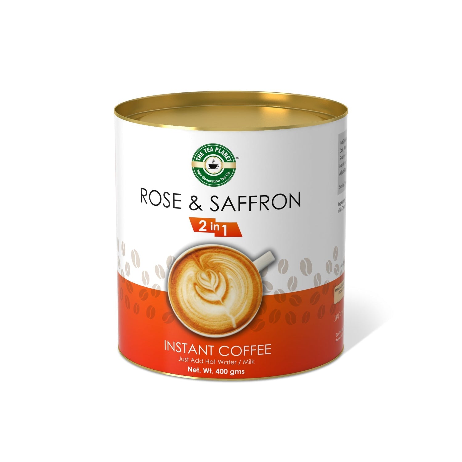 Rose & Saffron Instant Coffee Premix (2 in 1)