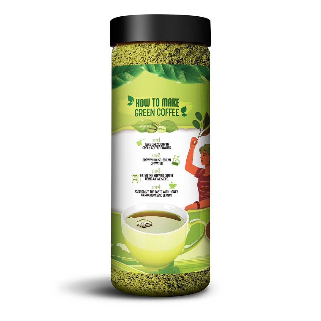 Bevzilla Fatloss Green Coffee Powder - 275GM