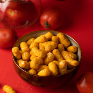 Tangy Tomato Chickpea Puffs