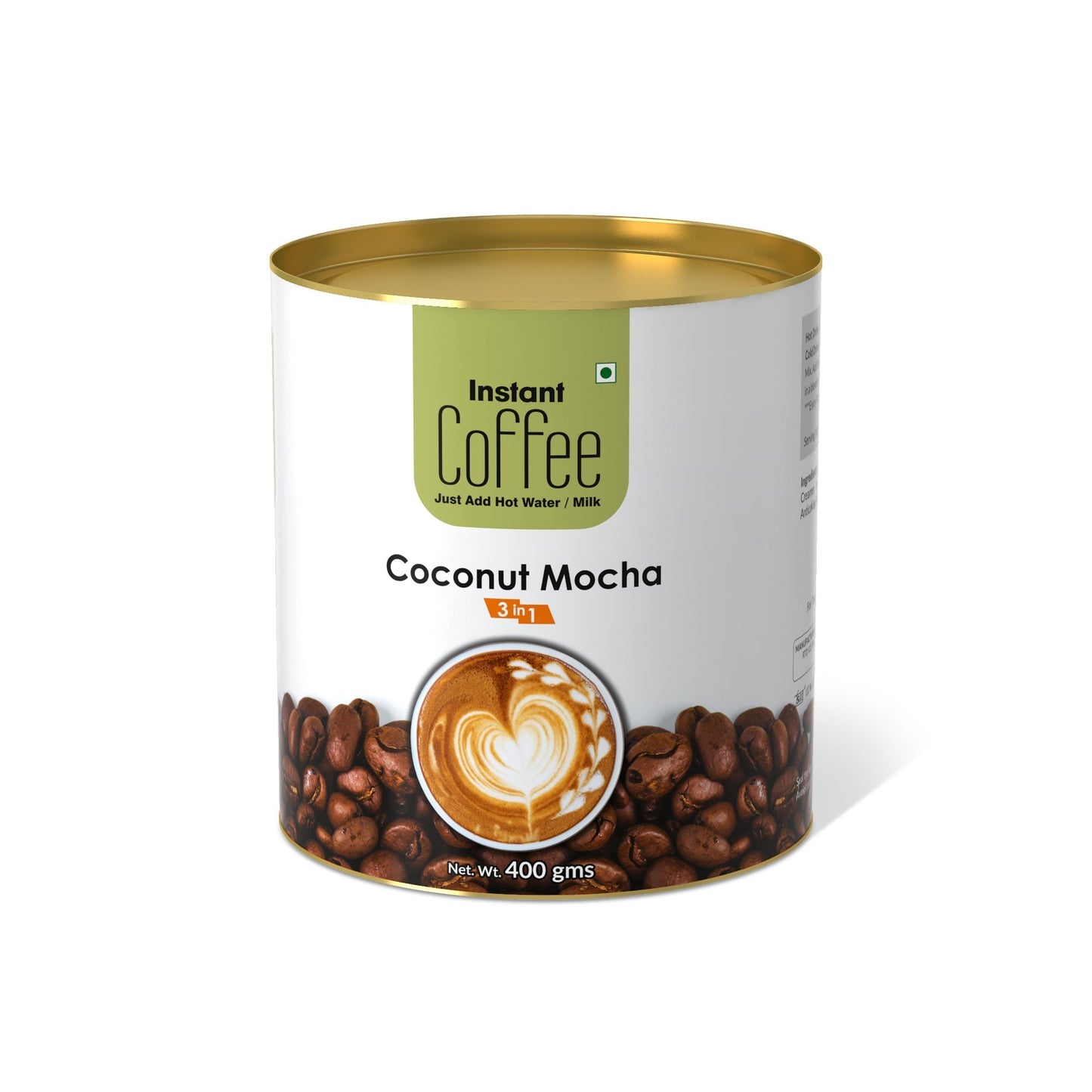 Coconut Mocha Instant Coffee Premix (3 in 1)